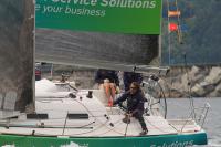 El barco vigués "Bosch Service Solutions" ejerció de favorito en la tercera etapa celebrada entre Viveiro y Cedeira